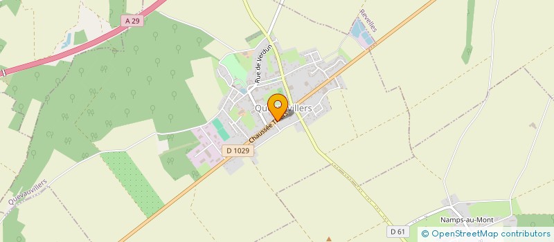 localisation de l'entreprise FRANCOIS DESJARDINS, NOTAIRE  QUEVAUVILLERS