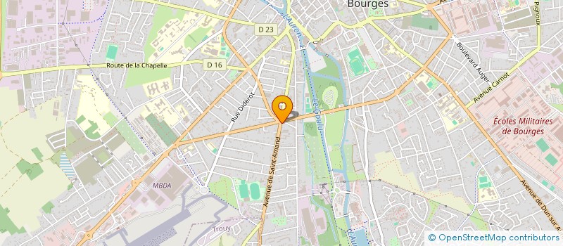localisation de l'entreprise FRANCOIS DESMOULINS à BOURGES