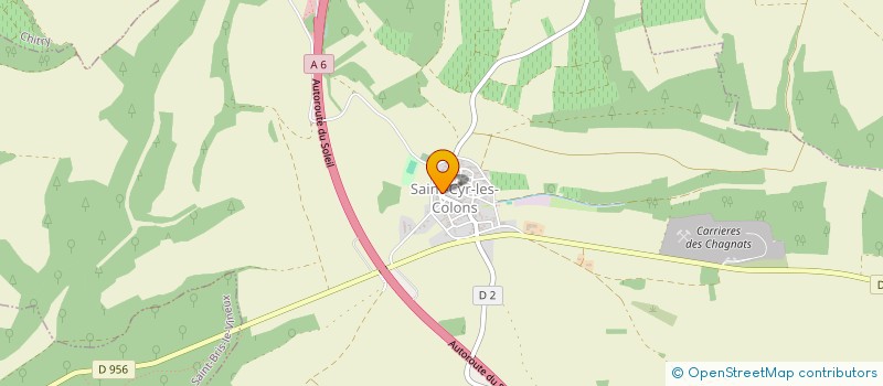 localisation de l'entreprise FRANCOIS & DROMBRY  VILLY