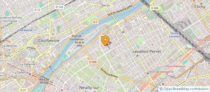 localisation de l'entreprise FRANCOIS DUNG CONSULTING à NEUILLY-SUR-SEINE