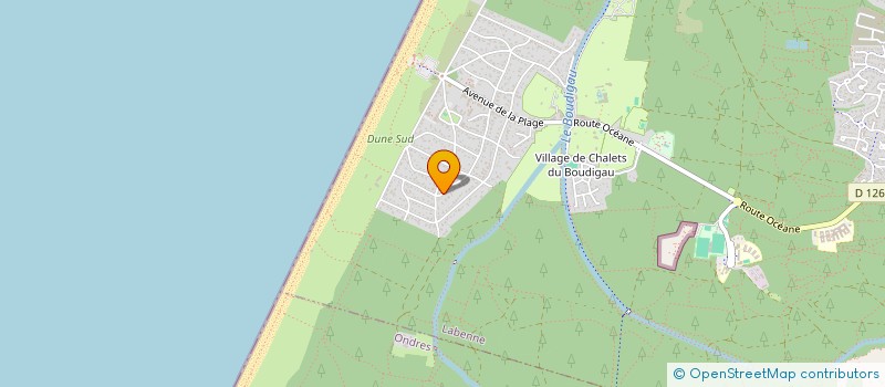 localisation de l'entreprise FRANCOIS ET FILS  LABENNE