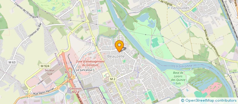 localisation de l'entreprise FRANCOIS ET PATRICIA  BEAUZELLE