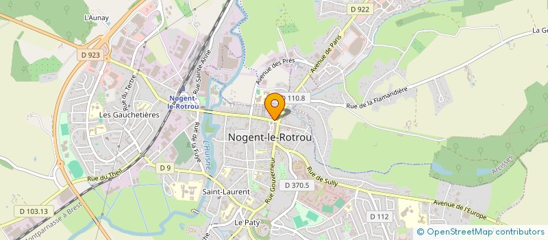 localisation de l'entreprise FRANCOIS FABRICE à NOGENT-LE-ROTROU
