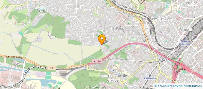 localisation de l'entreprise FRANCOIS FELIX à PALAISEAU