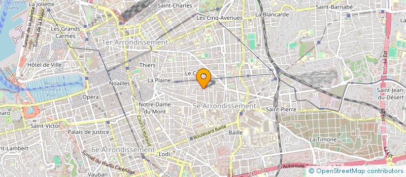 localisation de l'entreprise FRANCOIS FLECK & ASSOCIES  MARSEILLE