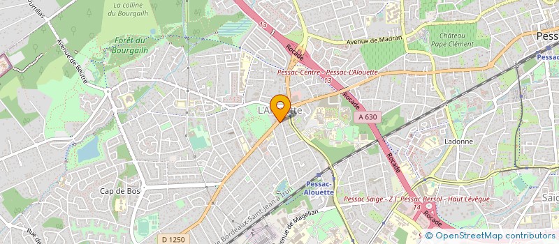 localisation de l'entreprise FRANCOIS FORTIN EURL à PESSAC