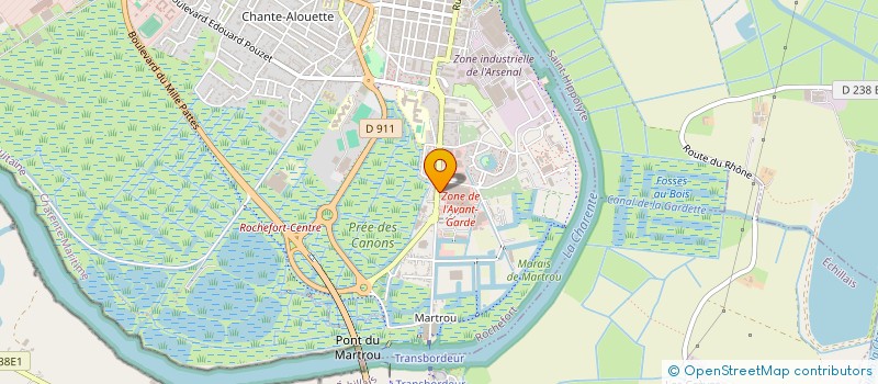 localisation de l'entreprise FRANCOIS GAILLARD  ROCHEFORT