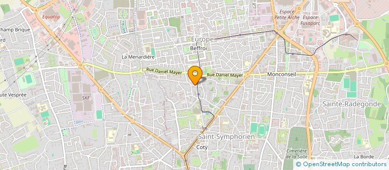 localisation de l'entreprise FRANCOIS HARDOUIN  TOURS