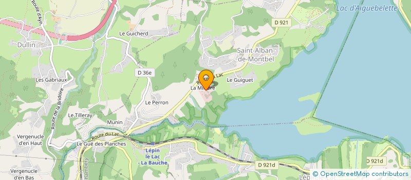 localisation de l'entreprise FRANCOIS HORTICULLTURE à SAINT-ALBAN-DE-MONTBEL