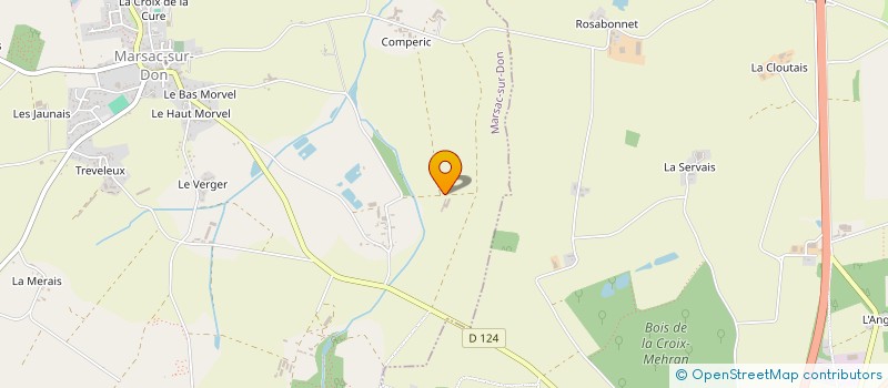 localisation de l'entreprise FRANCOIS HOUSSAIS  MARSAC-SUR-DON