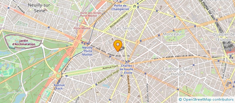 localisation de l'entreprise FRANCOIS I LZ  PARIS