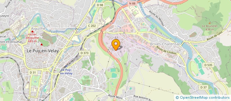 localisation de l'entreprise FRANCOIS INGLESE  LE PUY-EN-VELAY