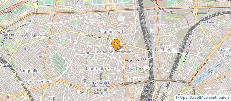 localisation de l'entreprise FRANCOIS JACQUES BRUEL JOCELYN à PARIS