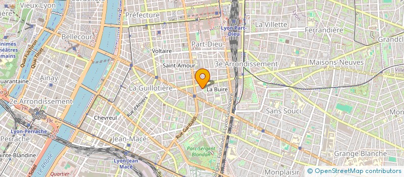 localisation de l'entreprise FRANCOIS JEAN-LUC  LYON