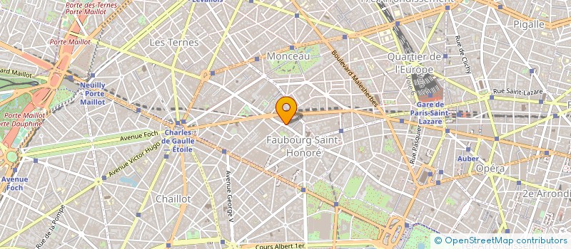 localisation de l'entreprise FRANCOIS LEAGE  PARIS