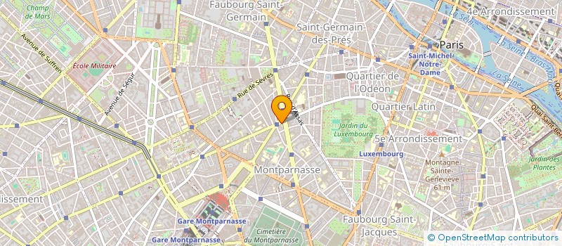 localisation de l'entreprise FRANCOIS LERAULT SARL D'ARCHITECTURE  PARIS