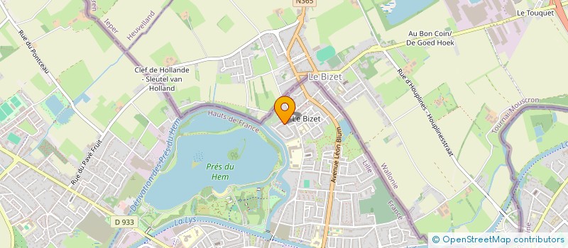 localisation de l'entreprise FRANCOIS LOCATION  ARMENTIERES