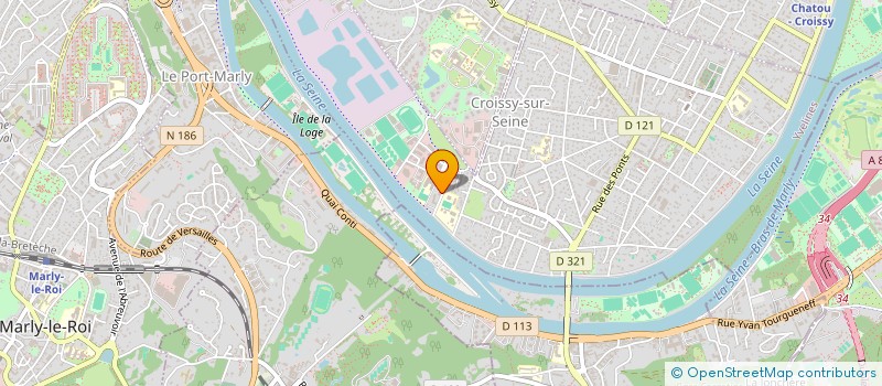 localisation de l'entreprise FRANCOIS MAXIME  CROISSY-SUR-SEINE