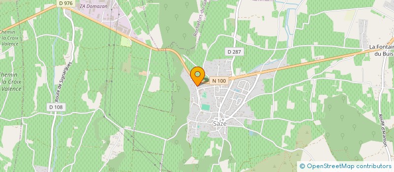 localisation de l'entreprise FRANCOIS MICHON  SAZE