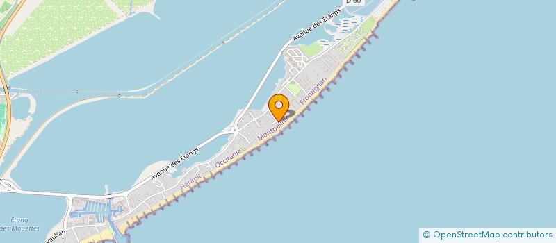 localisation de l'entreprise FRANCOIS-MICHOT à FRONTIGNAN