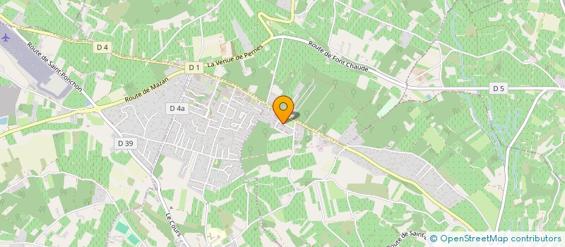 localisation de l'entreprise FRANCOIS MORRONE  VENASQUE