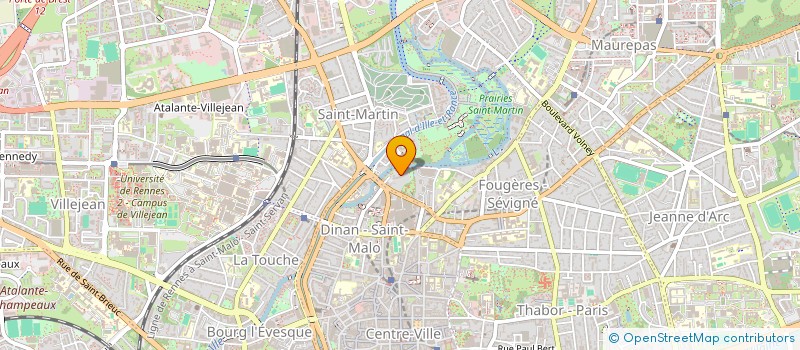 localisation de l'entreprise FRANCOIS   PATRICK  RENNES