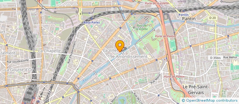 localisation de l'entreprise FRANCOIS PERE ET FILS  PARIS