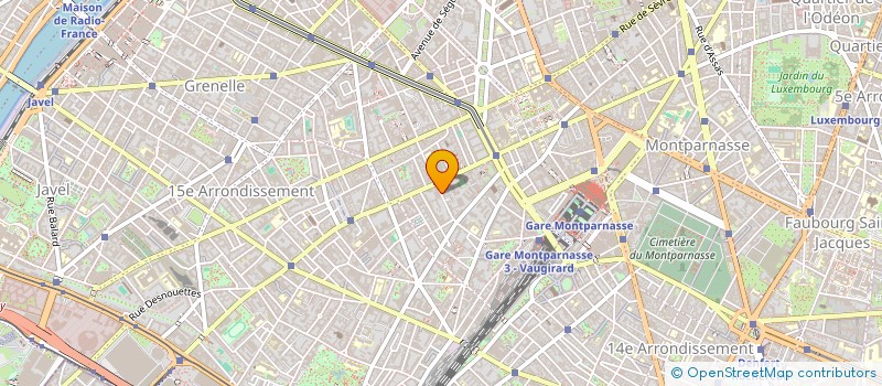 localisation de l'entreprise FRANCOIS PIERRE SARL  PARIS