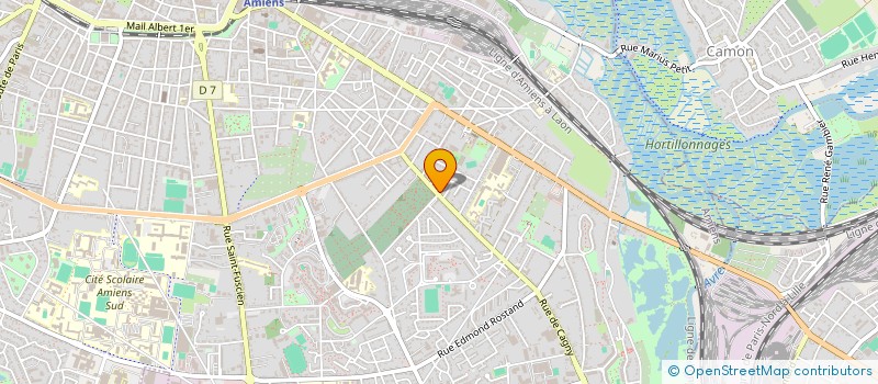 localisation de l'entreprise FRANCOIS PINGUET  AMIENS