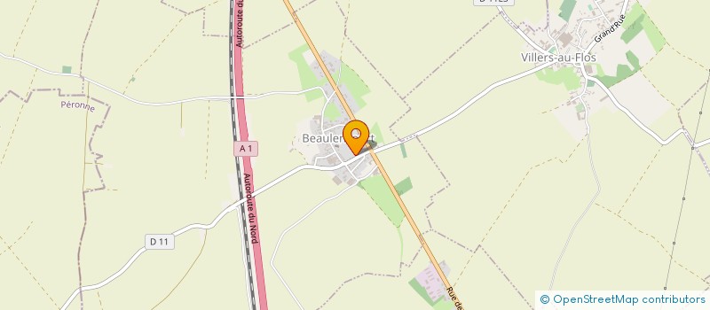 localisation de l'entreprise FRANCOIS PIOT TRANSPORTS  BEAULENCOURT