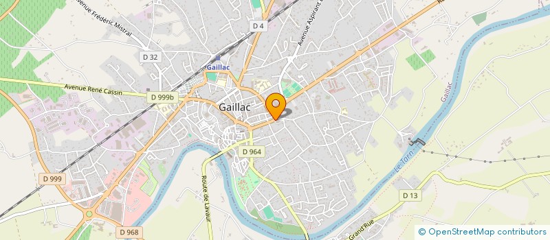 localisation de l'entreprise FRANCOIS PNEUS TOULOUSE  GAILLAC