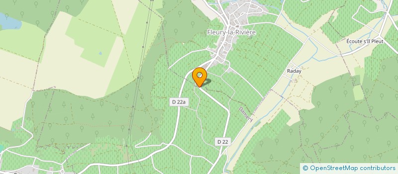 localisation de l'entreprise FRANCOIS PRINCIPE ARNOULT  FLEURY-LA-RIVIERE