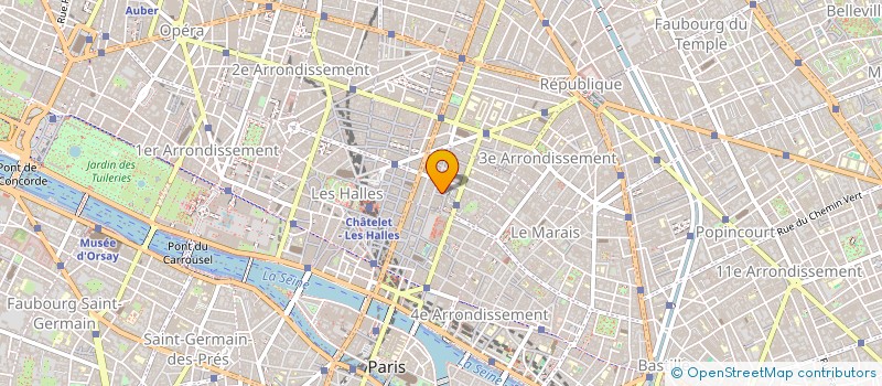 localisation de l'entreprise FRANCOIS RUSSO  PARIS