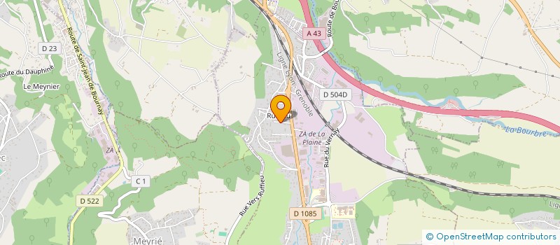 localisation de l'entreprise FRANCOIS SCHIMMER  NIVOLAS-VERMELLE