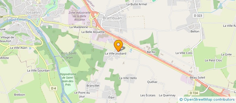 localisation de l'entreprise FRANCOIS SEBASTIEN  GUILLAC