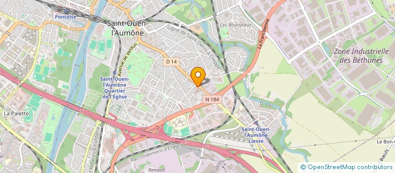 localisation de l'entreprise FRANCOIS TARQUIS AUTOMOBILES à SAINT-OUEN-L'AUMONE