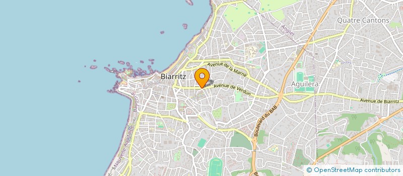 localisation de l'entreprise FRANCOIS TARRIT à BIARRITZ