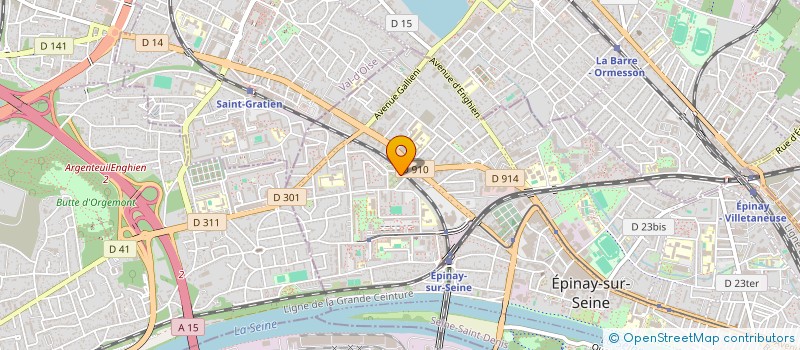 localisation de l'entreprise FRANCOIS TAXI  BEAUMONT-SUR-OISE