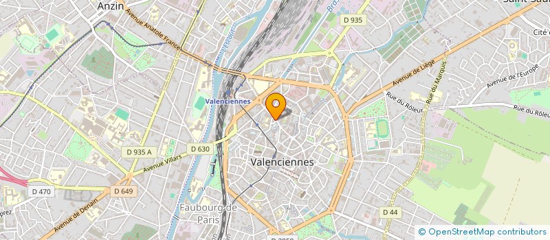 localisation de l'entreprise FRANCOIS TRAITEUR à VALENCIENNES