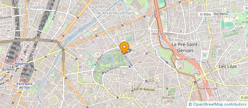 localisation de l'entreprise FRANCOIS VIGNERON OSTEOPATHE  PARIS