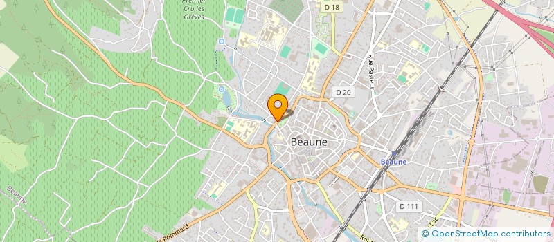 localisation de l'entreprise FRANCOIS VINAY à BEAUNE