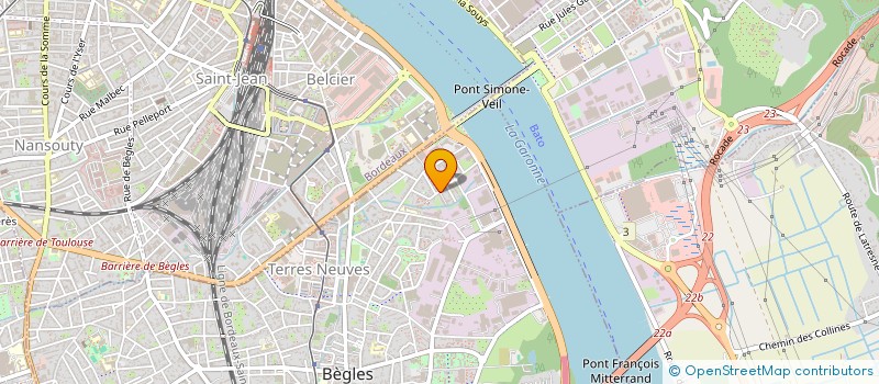 localisation de l'entreprise FRANCOIS XAVIER NACIMIENTO à BEGLES