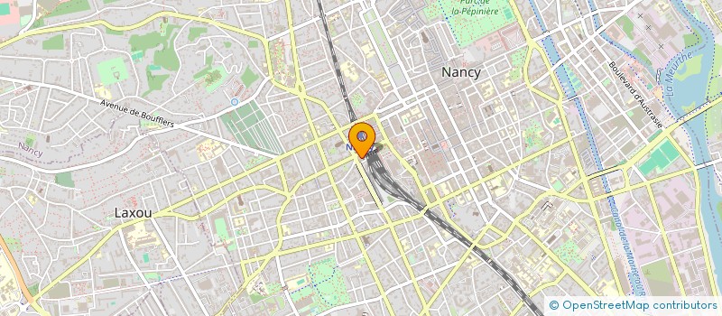 localisation de l'entreprise FRANCOIS-XAVIER VELEV ET DAMIEN BOULANGER HUISSIERS DE JUSTICE ASSOCIES  NANCY
