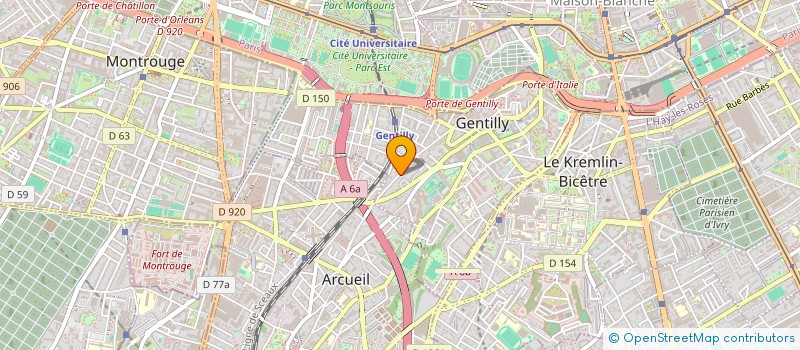 localisation de l'entreprise FRANCOISE  GENTILLY