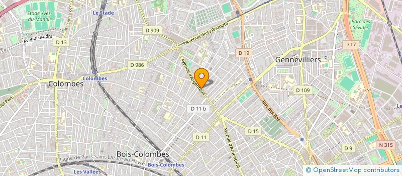 localisation de l'entreprise FRANCOISE  ASNIERES-SUR-SEINE