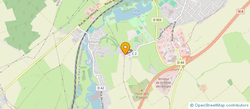 localisation de l'entreprise FRANCOISE à SARREBOURG