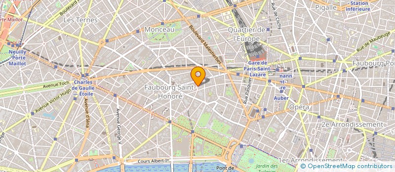 localisation de l'entreprise FRANCOISE C.  PARIS