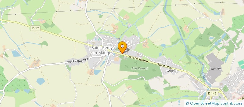 localisation de l'entreprise FRANCOISE D ANDIGNE à MAUGES-SUR-LOIRE