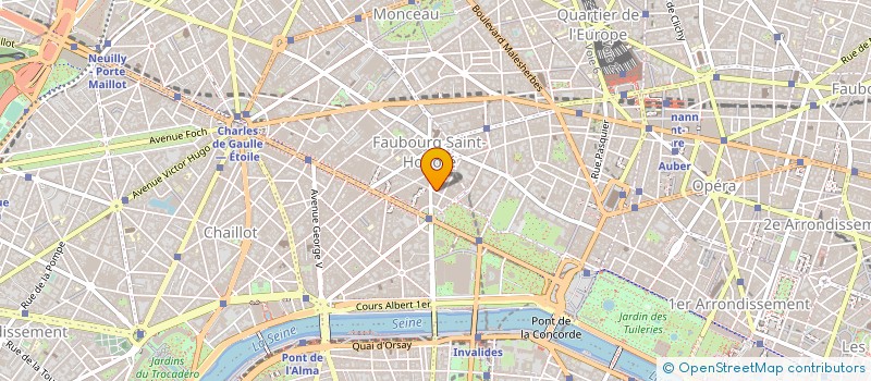 localisation de l'entreprise FRANCOISE DE ...  PARIS