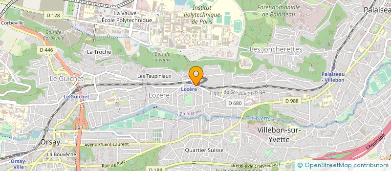 localisation de l'entreprise FRANCOISE DE CREMIERS CONSULTING à PALAISEAU